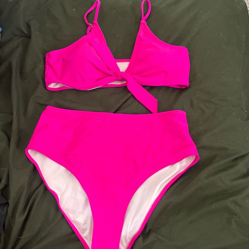 Vibrant Pink Bikini Set